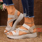 ☀️ 2026 Damen Wedge Sandalen – Orthopädisch & Elastisch 👟
