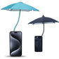 📱☂️ Magnetischer Handy-Sonnenschirm – Schutz für unterwegs