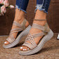 ☀️ 2026 Damen Wedge Sandalen – Orthopädisch & Elastisch 👟