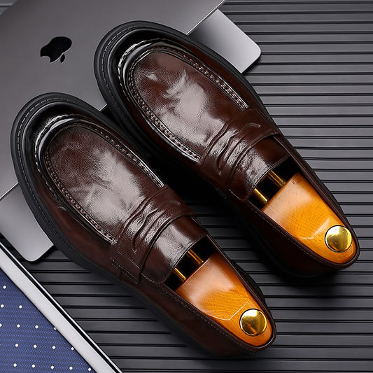 Mjuka italienska loafers i lammskinn – komfort för breda fötter med stil