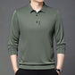 2025 Elegantes Herren-Langarm-Poloshirt