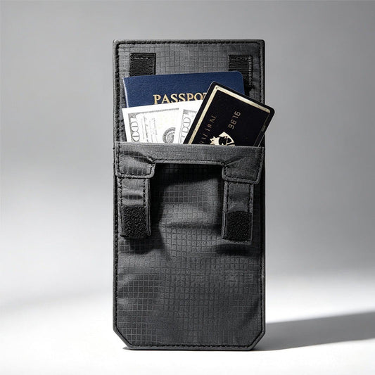 🛂✨ Versteckte Gürteltasche – Pass- & Geldtasche für Reisen