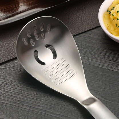 5-in-1 multifunktionaler Küchenhelfer: Sieb, Flaschenöffner, Reibe, Kartoffelstampfer und Ei-Trenner