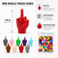 🖕 Mini-3D-Mittelfinger-Statue – Lustige Schreibtisch-Deko & Scherzgeschenk 😈