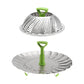 🌸 Stainless Steel Folding Steamer Basket