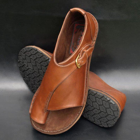 💖2026 Neue orthopädische Damensandalen aus weichem Leder 🌟