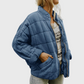 Vadderad jacka i elegant oversized-look
