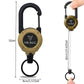 🎁3-in-1 Multifunktions-Schlüsselanhänger mit Karabiner und ausziehbarem Jojo