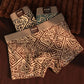 Vintage Herren-Boxershorts – Geometrischer Druck | Stilvolle, atmungsaktive und bequeme Retro-Unterwäsche