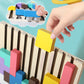 Barnens pedagogiska byggklossar 3D-pussel Montessoripedagogik 