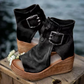 ✨ Offene Zehen Wedges – Damen Retro-Sandalen