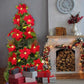 🎄 Weihnachts Poinsettien Lichterkette