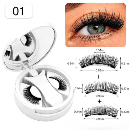 ✨ Magnetische künstliche Wimpern – Natürlicher Look ganz ohne Kleber