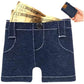 👖2026 Mini Jeans Geldbörse 👖💙 Faltbares Münzfach & Kartenhalter