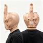 🖕 Mittelfinger-Halloweenmaske