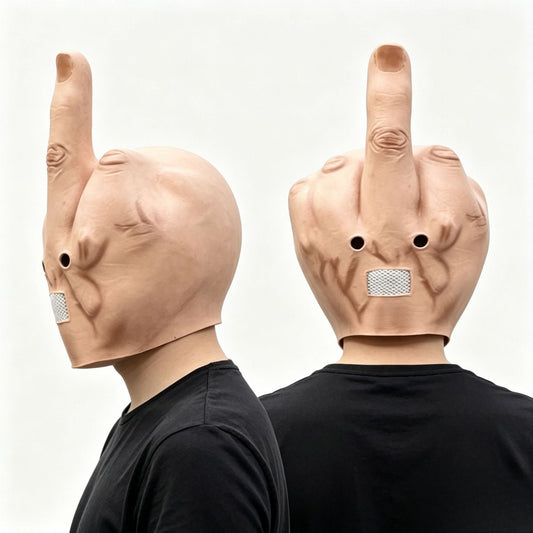 🖕 Mittelfinger-Halloweenmaske