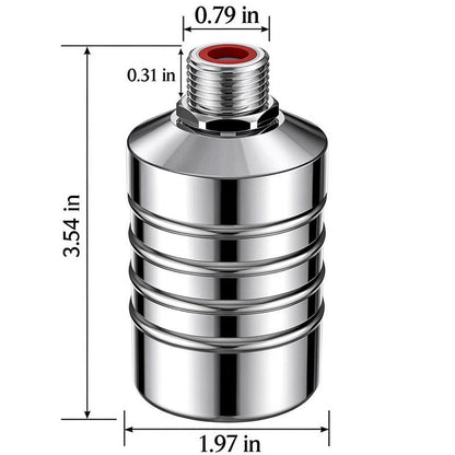 Automatisches Wasserstopp-Ventil aus 304 Edelstahl – Kein Überlaufen mehr bei Tanks💦