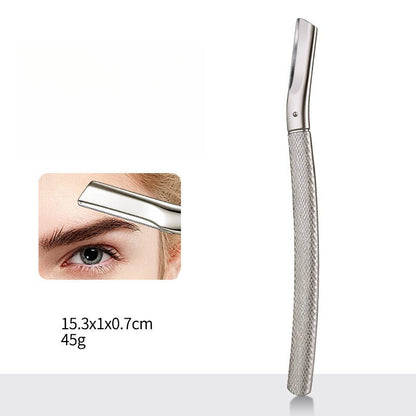 ✨ Augenbrauenrasierer aus Edelstahl – Präzisions-Augenbrauenformer & Trimmer für Gesichtshaare
