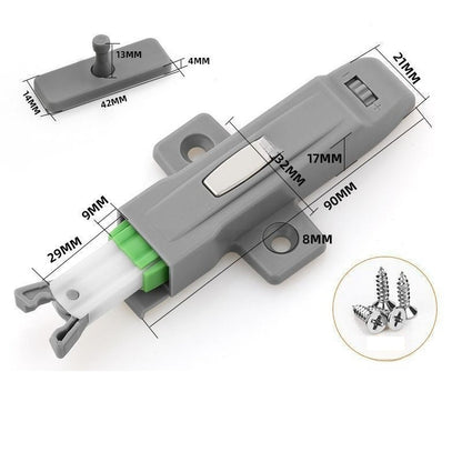🏠🚪Push-to-Open-Schnäpper für Schranktüren🔧