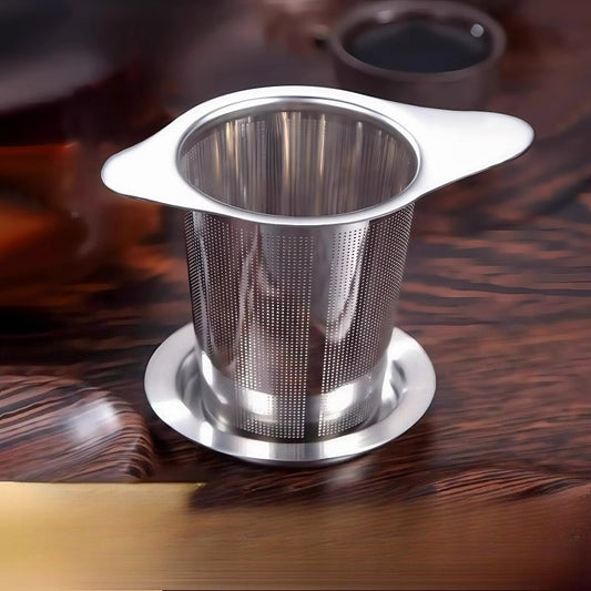 🍵 Edelstahl Teesieb für Losen Tee
