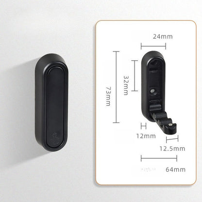 🏠 Klappbarer Wandhaken aus Zinklegierung – Platzsparender, unauffälliger Haken für Ihr Zuhause ✨