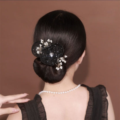 🌸 Blumen-Haarklammer – Elegantes Haaraccessoire