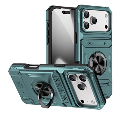 📱🧲 Handyhülle mit Kartenfach und Magnetring