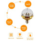 LED Magic Ball DMX-effektspotlight Kristallspotlight Disco