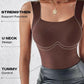 💖Thermo-Tanktops mit U-Ausschnitt und integriertem BH für Damen