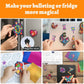 Dra av och pressa foliekonstkit för barn