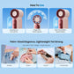🌀 Mini-Handventilator mit LED-Display — 👍 5 einstellbare Geschwindigkeitsstufen ✨