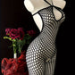 Sexig bodysuit med halterneck