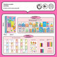 CRETOY™0265 | Kreatives Regenbogen-Kratzkunst-Set als Geschenk für Kinder