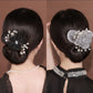 🌸 Blumen-Haarklammer – Elegantes Haaraccessoire