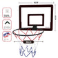 Klappbarer Basketballkorb zur Wandmontage ohne Bohren – Basketball Set für Kinder Indoor & Outdoor 🏀✨