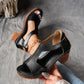 Modische orthopädische Damen-Sandalen mit Blockabsatz 2025