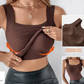 💖Thermo-Tanktops mit U-Ausschnitt und integriertem BH für Damen
