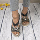 💕Modische Keilsandalen für Damen mit elastischem Riemen👡