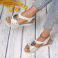 💕Modische Keilsandalen für Damen mit elastischem Riemen👡