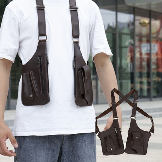🔥2026 NEW HOT SALE 🔥Double shoulder strap multi-pocket outdoor anti-theft tactical bag