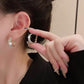 Eleganta örhängen med zirkonia för kvinnor