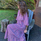 💖 Elegant boho maxiklänning för kvinnor med puffärmar👗 