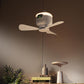 Wiederaufladbarer Deckenventilator mit neuem LED-Licht 🌬️✨