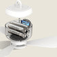 Wiederaufladbarer Deckenventilator mit neuem LED-Licht 🌬️✨