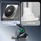 ⏰ 3-in-1 faltbare magnetische kabellose Ladestation 📱🔋