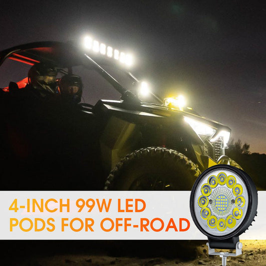 4-Zoll-99-W-LED-Pod für Offroad