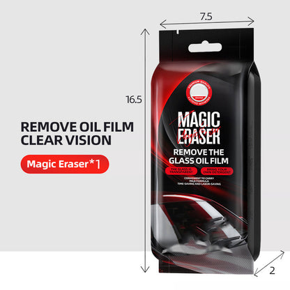 Magischer Reinigungsschwamm für Autofensterfolie