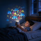 Dynamischer, rotierender LED-Lichtprojektor