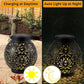 💎 50% SOLAR-HÄNGELATERNE MIT BLUMENMUSTER! 💎 IP55 Wasserdicht, Auto-On/Off & Wunderschöne Schattenwürfe für Garten & Terrasse