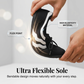 Damen Retro Wave-Streifen Schnür-Sneaker